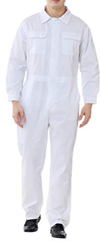 TopTie Arbeitsoverall Mechaniker-Overall Polyester-Baumwoll-Mischgewebe