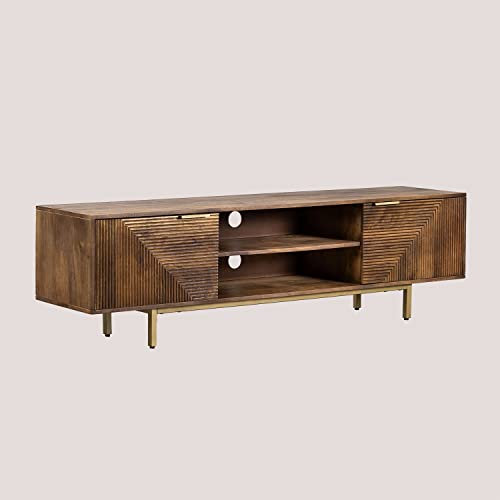 SKLUM TV-Schrank aus Mangoholz Baty ︎ 180 cm