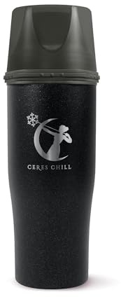 CERES CHILL Mini enfriador de leche materna semidiosa, contenedor reutilizable de almacenamiento de leche materna, mantiene la leche a temperaturas seguras hasta 16 horas, enfriador de botellas, se