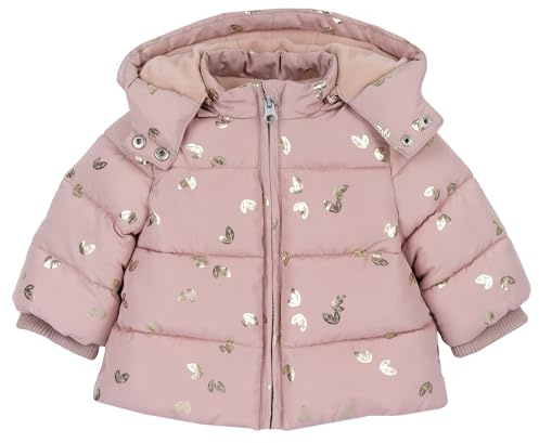 Giubbotto Bimba 0-24 con Cappuccio e Pratica Chiusura a Zip FW25 253_5