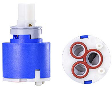 LAXARA Universal Ceramic High Pressure Cartridge 35mm 121894-K35A with Temperature Limiter - Replacement Part for Many High Pressure Taps