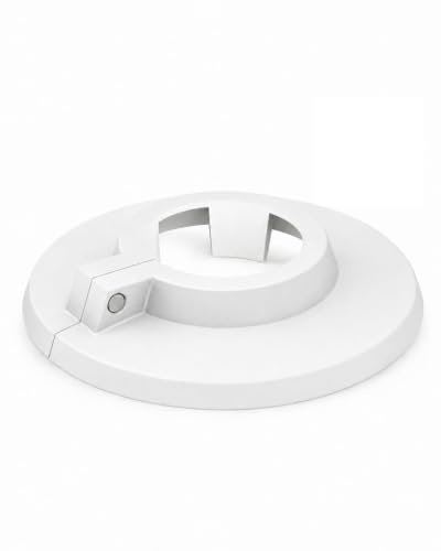 BADfabrik24 Klemmrosette RKW 3/4-28 mm Weiß Kunststoff 20 Stück