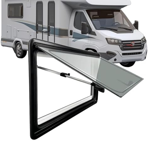 YJKKZQLB Motorhome windows, camper windows, caravan windows, camper windows, roof windows, camper vans, vent windows for campers, motorhomes, trailers and marine,1200 * 400mm