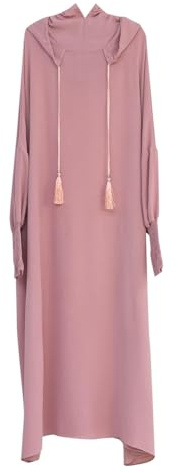 Abaya Damen Sommer Baumwolle Lang Muslimische Abaya-Set Hijab-Kleid Frühling Für Frauen Burka Elegant Muslim Kleidung Gebetskleidung Große Größe Islam Gebetskleid mit Kopftuch