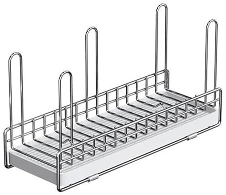 Sghtil Secador de Tazas - Soporte Para Vasos De Agua,Organizador Escurridor De Acero Inoxidable Ahorrador De Espacio Para Almacenamiento De Tazas Y Vasos En Cocina Para Lavado