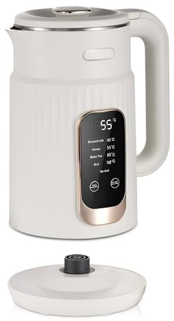 2.0L Glass Double-Layer Kettle, Smart Auto-Off With Digital Display, Electric Hot Water Kettle