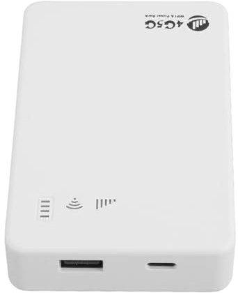 FAUOSWUK Punto de Acceso WiFi Móvil 4G LTE, 300Mbps 4G LTE Router 4G LTE USB Módem con Ranura de Tarjeta SIM para Negocios de Viajes Al Aire Libre, B1 B3 B5 B8 B38 B39 B40 B41