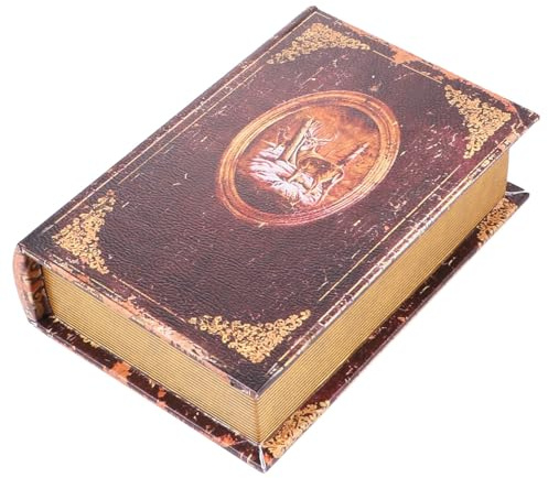 NUOBESTY Livre Factice de Décoration, Modèle de Livre en Panneau de Densité, Design Réaliste, Surface Lisse, pour Bureau ou Hôtel, Style Élégant