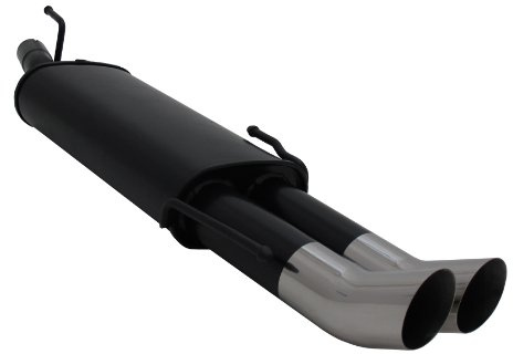 Novus Sportauspuff Gruppe N 2x85/58mm AM-Design