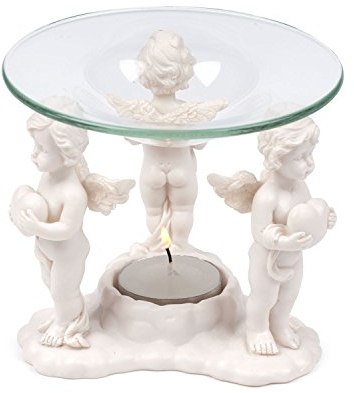 pajoma - Lampada profumata, Bianca, L 11,8 x A 10,5 cm