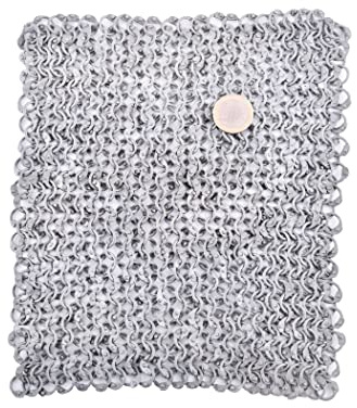 Ulfberth Aluminium Kettenstück 20x20cm, ID8mm, grau, vernietet