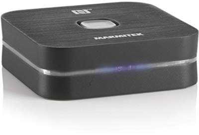Ricevitore Bluetooth Marmitek BoomBoom 80 – Streaming audio wireless – NFC, cambio facile tra smartphone – Trasforma impianto Hi‑Fi – Adattatore Bluetooth