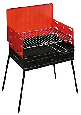 Holzgrill L. 40 x T. 30 x H. 72 cm.