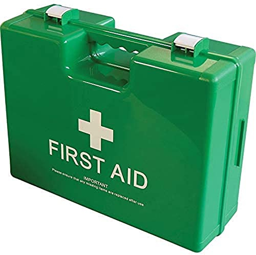 Safety First Aid Group Medium Deluxe Case, Empty First Aid Box with Dividers and Dust Seals