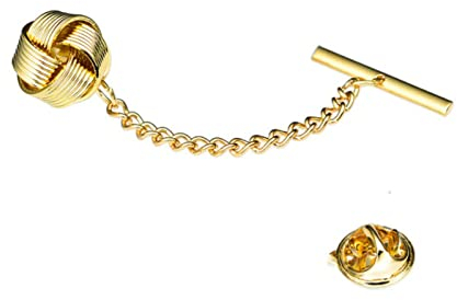 KhuWan Haute qualité Mode Nouvelle Pince à Cravate Broche Bijoux Boule de Luxe en métal Broche épinglette pour Hommes Chemise Costume Accessoires