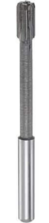 sourcing map Spannen Reibahle 7.9mm H7 Hartmetall Drehmaschine Fräser | Spitze Gerade Flöten Rund Schaft