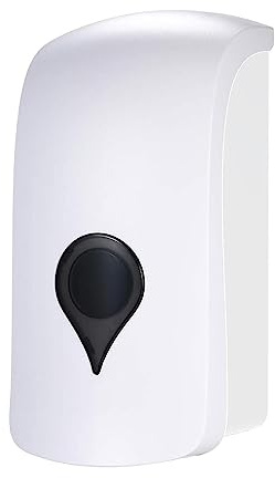 simpa White Wall Mounted Manual Soap Dispenser & Spray Disinfection Machine - Single Unit