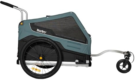 Burley Bark Ranger Fahrradanhänger Schwarz/blau Einheitsgröße