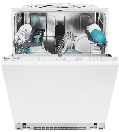 Candy Rapido CI 3E9L0W-80 13 Place Integrated Dishwasher
