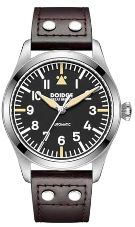 Boyarca Pilotenuhr, mechanisches Automatik-Uhrwerk, Flieger-Tauchuhren, Saphirglas, Herrenuhren