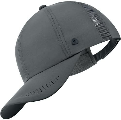 YANIKY Unstructured Baseball Cap Herren Damen - Sommer Basecap mit UV-Schutz - Atmungsaktive Sport Kappe Outdoor Sonnenhut verstellbar Schnelltrocknend Running Hat