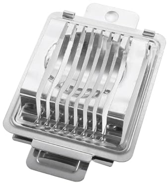 Boiled Egg Slicer,Hårdkokt Egg Slicer Heavy Duty Cutter Dicer Chopper | Kokt äggskärare för hårdkokta ägg Salladspålägg Smörgåsar Måltidsförberedelser Snabba mellanmål Frukost Brunch Lågkolhydrat