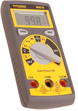 Martindale MM39 Auto Ranging Digital Multi-Meter-Yellow