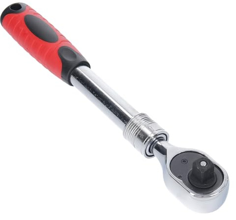 GEPCO 1/2 Teleskop Umschaltknarre Ratschenschlüssel Knarre Ratsche 305 bis 445 mm HQ