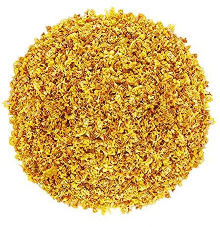 TooGet Parfumée Osmanthus Fragrans Herbe Feuilles de Thé en Vrac 100% de Fleurs Séchées Osmanthus Naturel Tisane de Qualité Supérieure - 60g