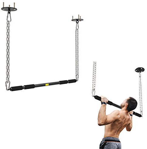 JDKC- Klimmzugstange Decken-Klimmzugstange, Höhenverstellbare Horizontale Stange für Das Fitnessstudio, Traktionsstange für Die Wandbehangung im Innenbereich, Lager 300 Kg Power Rack