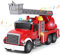 Tacobear Camion Pompieri Giocattolo Grande Camion dei Pompieri 1:16 con Pompa dell'Acqua Scala allungabile Luci e Suoni Funzione Camion Regalo per Bambini 3 4 5 6 Anni