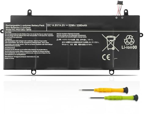 PA5136U-1BRS Laptop Akku für Toshiba Portege Z30-A Z30-B Z30-C Z30T-A Z30T-B Z30T-C Z30-A1301 Z30-A1302 Z30-A1310 Z30-A3201L Z30-A872 Z30T-C-145 Z30-A-1FD 1D6 1G6 13W 13E 13L 13G 13K 10W 10P 10Z 1DU
