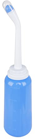 Reisebidet Tragbar Bidet Spray 1 Stück Handbidet Flasche Persönlich Hygiene Bidet mit Doppeldüse Analdusche 500ml Peri Flasche Portable Handbidet Flasche für Dammpflege Schwangerschaft Altenpflege