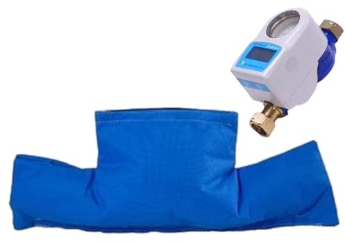 Abdeckung WasserzählerFrostschutz , Wasseruhr Abdeckung, , Abdeckung Wasseruhr Frostsicher Abdeckung Abnehmbarer Winterrohr Frostschutz - Für Den Frostschutz Im Winter (56x24x4,5 Cm)