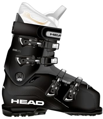 Head Women Edge LYT 75 W HV Black Ski Boot, 265