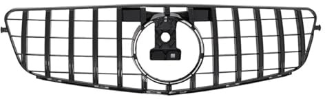Nieren Kühlergrill Vorne Doppell Für Benz C-Klasse W204 2008-2014 W204 C180 C200 C250 C280 C300 C350 Chrom Schwarz Für AMG Stil Racing Gitter Oberen Grille