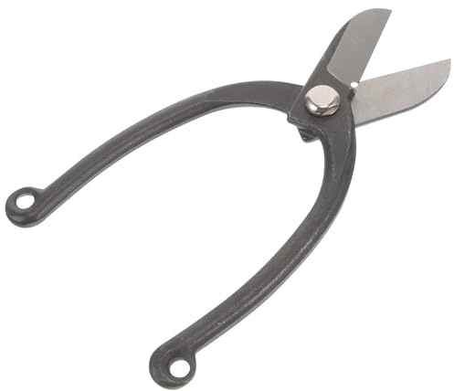 GLEAVI Sécateur en Acier Poignée Dépolie, Ciseaux à Élaguer Ergonomiques pour Jardinage, Coupe-branches et Brindilles, Outil de Jardin Professionnel pour Taille Précise et Aménagement