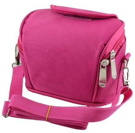 APS Hot Pink Camera Case Bag for Samsung WB100 WB2100 NX2000 NX1100 NX300 NX1000 NX210