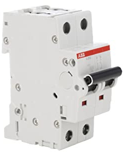 ABB S200M Miniaturüberlastschalter Typ C, Pol 2-polig 2A 440V ac, Abschaltvermögen 10 kA System Pro M Compact 125 V dc