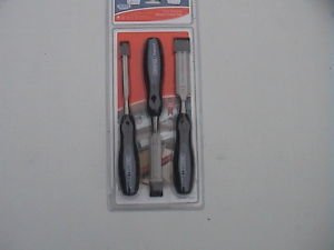 Draper Expert Wood Chisel Set 3 With Striking End Caps 12mm 20mm & 26mm
