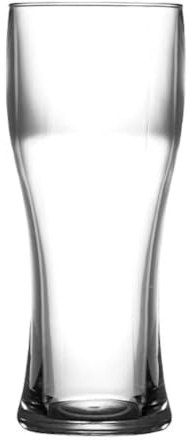 Cater4You Polycarbonate Pilsner Pint Glass CE Stamped - Pack of 4