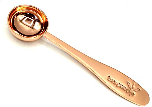 Cuillère doseuse avec revêtement en titane, or rose, 1 tasse parfaite taille S/acier