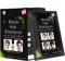 MQFORU Instant Black Hair Colour Shampoo, 2-in-1 Jet Black Hair Dye Semi Permanent, Natural Hair Dye Ammonia Free, Covers Gray Hair, Suitable for All Hair Types (10 Pack)