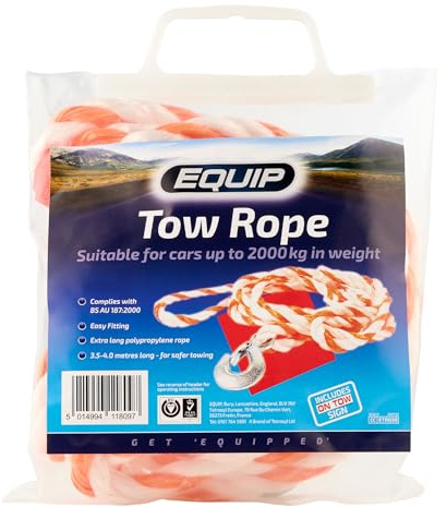 Equip Abschleppseil, TÜV/GS-geprüft (Blau), 4 m