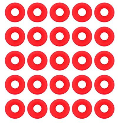 Joints en Silicone Rouge 25 Pièces pour Joints de Bouteille de Bière à la Maison