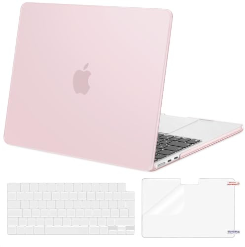 MOSISO Kompatibel mit MacBook Air 13 Zoll Hülle M5 M4 M3 M2 2026-2022 13,6