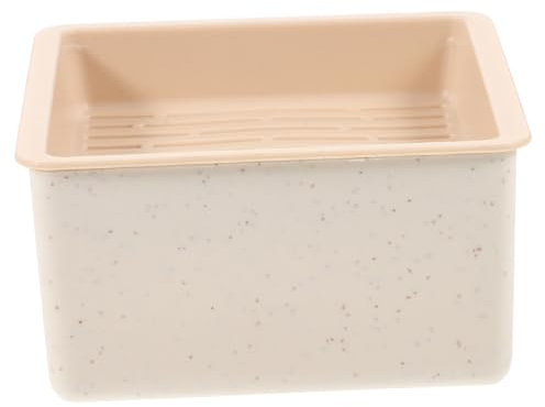 Kisangel Kasten Katzengrasbox Sprossenschale für Hydrokulturpflanzen Erdloser Snacks zusammen Pflanzgefäß für Katzengras ohne Erde Katzengras-Pflanzgefäß für den Haushalt