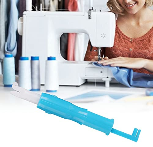 Inseritore di aghi da cucito, strumento automatico di infilatura aghi r Inseritore automatico multifunzionale di aghi per macchina da cucire (blu)