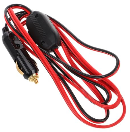 TIDTALEO Power Cord Extension Cable Car Charger Lighter Plug Adapter for Car Air Pump Battery Charger Convenient for Road Trips