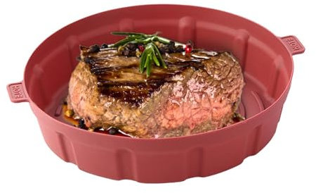 Inserti in silicone per friggitrici ad aria calda, 182 g, inserti rotondi riutilizzabili per friggitrici ad aria calda, da forno antiaderenti per forno, microonde e friggitrice ad aria calda